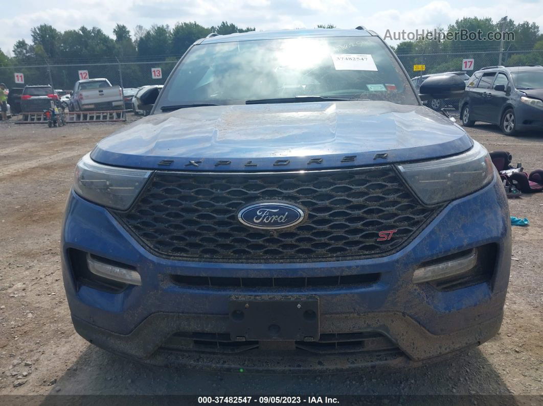 2020 Ford Explorer St Blue vin: 1FM5K8GC9LGA21905