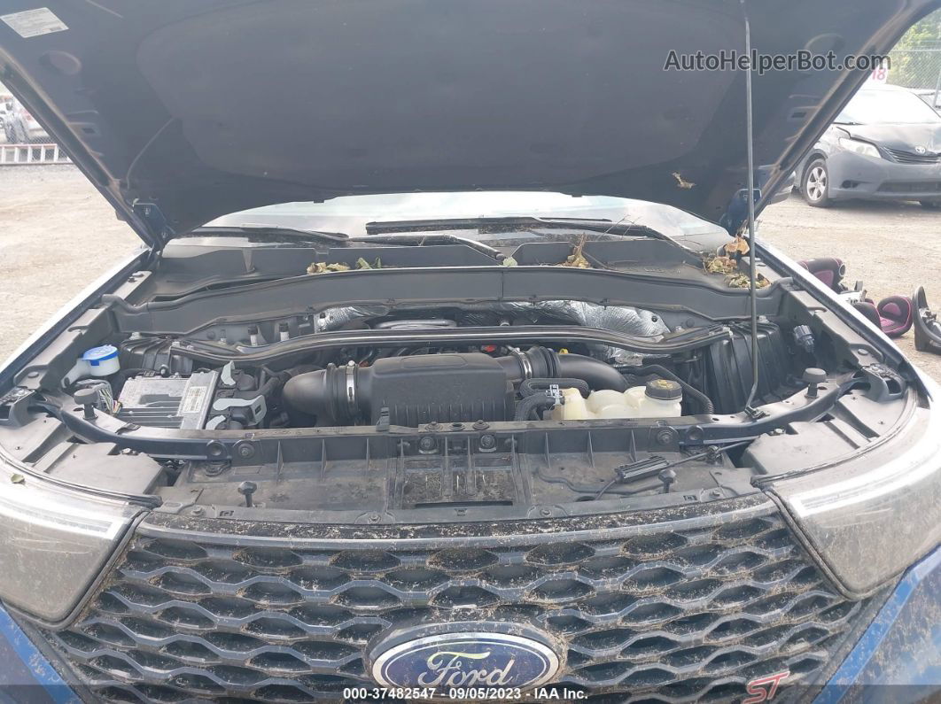 2020 Ford Explorer St Blue vin: 1FM5K8GC9LGA21905