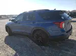 2020 Ford Explorer St Blue vin: 1FM5K8GC9LGB34222