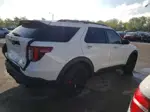 2020 Ford Explorer St White vin: 1FM5K8GCXLGB18854