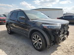 2020 Ford Explorer St Black vin: 1FM5K8GCXLGC07341