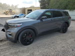 2021 Ford Explorer St Gray vin: 1FM5K8GCXMGA11594