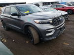 2021 Ford Explorer St Gray vin: 1FM5K8GCXMGA62027