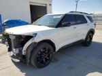 2021 Ford Explorer St White vin: 1FM5K8GCXMGB32285