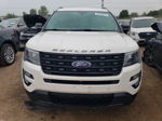 2017 Ford Explorer Sport Белый vin: 1FM5K8GT0HGE06311