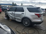 2018 Ford Explorer Sport Silver vin: 1FM5K8GT0JGB04488