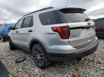 2018 Ford Explorer Sport Silver vin: 1FM5K8GT1JGB13619