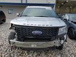 2018 Ford Explorer Sport Серебряный vin: 1FM5K8GT1JGB13619