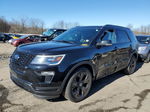 2018 Ford Explorer Sport Черный vin: 1FM5K8GT1JGC11176