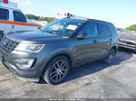 2017 Ford Explorer Sport Gray vin: 1FM5K8GT2HGC30524