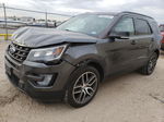 2017 Ford Explorer Sport Gray vin: 1FM5K8GT3HGA22023