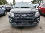 2017 Ford Explorer Sport Black vin: 1FM5K8GT3HGA61520