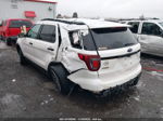 2017 Ford Explorer Sport White vin: 1FM5K8GT3HGA87471