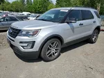 2017 Ford Explorer Sport Серебряный vin: 1FM5K8GT3HGD17395