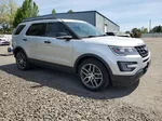 2017 Ford Explorer Sport Silver vin: 1FM5K8GT3HGD17395