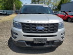 2017 Ford Explorer Sport Серебряный vin: 1FM5K8GT3HGD17395