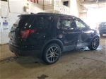 2017 Ford Explorer Sport Black vin: 1FM5K8GT4HGC13255