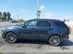 2017 Ford Explorer Sport Gray vin: 1FM5K8GT4HGD21455