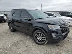 2017 Ford Explorer Sport Черный vin: 1FM5K8GT4HGE35309