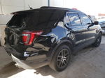 2018 Ford Explorer Sport Black vin: 1FM5K8GT4JGC40977