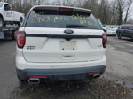 2016 Ford Explorer Sport White vin: 1FM5K8GT5GGC53424