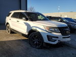 2017 Ford Explorer Sport White vin: 1FM5K8GT5HGB07171