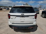 2017 Ford Explorer Sport White vin: 1FM5K8GT5HGB30420