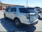 2017 Ford Explorer Sport Silver vin: 1FM5K8GT5HGD55789