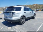 2017 Ford Explorer Sport Silver vin: 1FM5K8GT5HGD55789