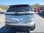 2017 Ford Explorer Sport Silver vin: 1FM5K8GT5HGD55789