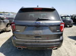 2017 Ford Explorer Sport Gray vin: 1FM5K8GT6HGB53687