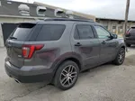 2017 Ford Explorer Sport Gray vin: 1FM5K8GT7HGB39068