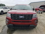 2017 Ford Explorer Sport Burgundy vin: 1FM5K8GT7HGC64619