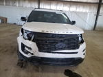 2017 Ford Explorer Sport White vin: 1FM5K8GT8HGA59472