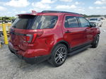 2017 Ford Explorer Sport Красный vin: 1FM5K8GT8HGB06189