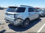 2017 Ford Explorer Sport Silver vin: 1FM5K8GT9HGC37051