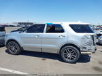 2017 Ford Explorer Sport Silver vin: 1FM5K8GT9HGC37051