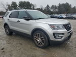 2017 Ford Explorer Sport Silver vin: 1FM5K8GTXHGA96426