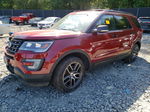 2017 Ford Explorer Sport Red vin: 1FM5K8GTXHGB50761