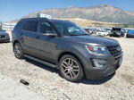 2017 Ford Explorer Sport Gray vin: 1FM5K8GTXHGC21361