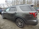 2018 Ford Explorer Sport Серый vin: 1FM5K8GTXJGB96158