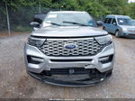 2021 Ford Explorer Platinum Gray vin: 1FM5K8HC0MGB66623