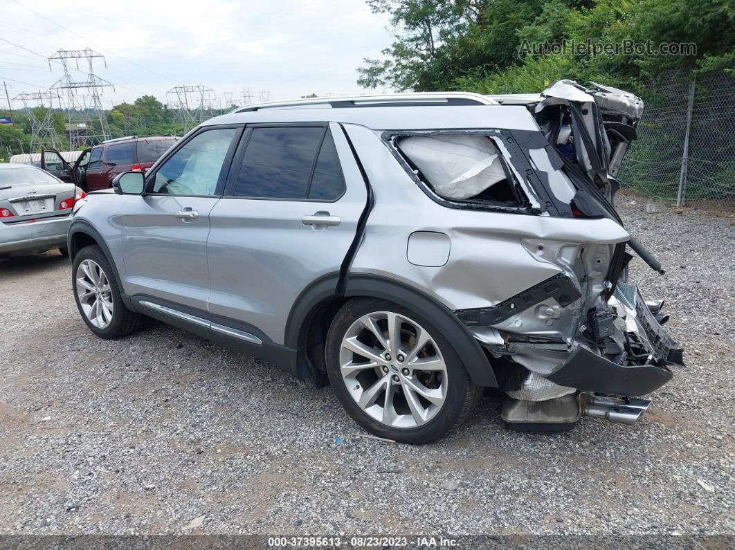 2021 Ford Explorer Platinum Серый vin: 1FM5K8HC0MGB66623