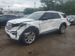 2020 Ford Explorer Platinum White vin: 1FM5K8HC2LGC44351