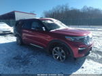 2020 Ford Explorer Platinum Maroon vin: 1FM5K8HC3LGB40371