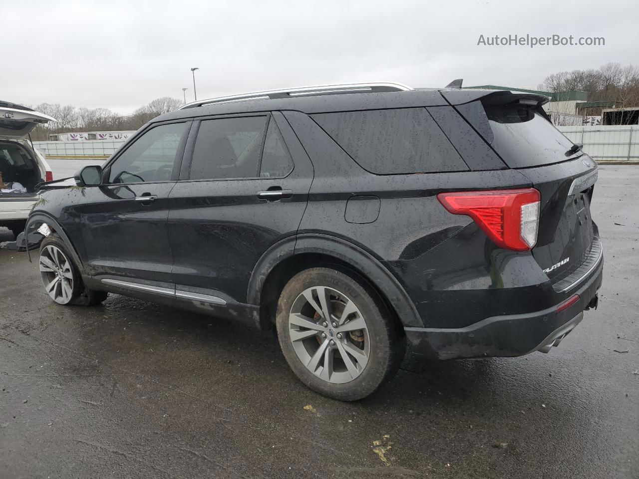 2020 Ford Explorer Platinum Черный vin: 1FM5K8HC5LGB13589