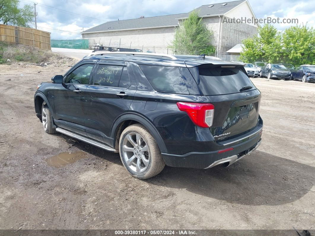 2020 Ford Explorer Platinum Black vin: 1FM5K8HC6LGB44074