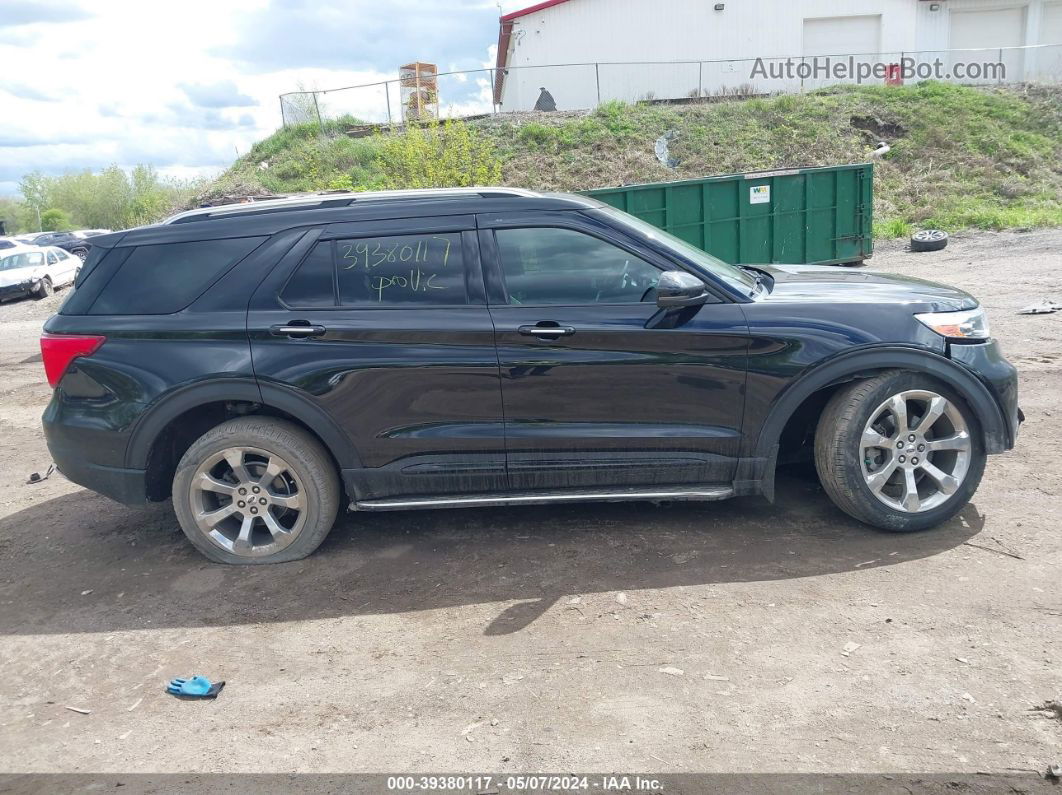 2020 Ford Explorer Platinum Black vin: 1FM5K8HC6LGB44074