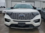 2020 Ford Explorer Platinum White vin: 1FM5K8HC7LGA33761