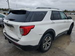 2020 Ford Explorer Platinum White vin: 1FM5K8HC7LGA33761